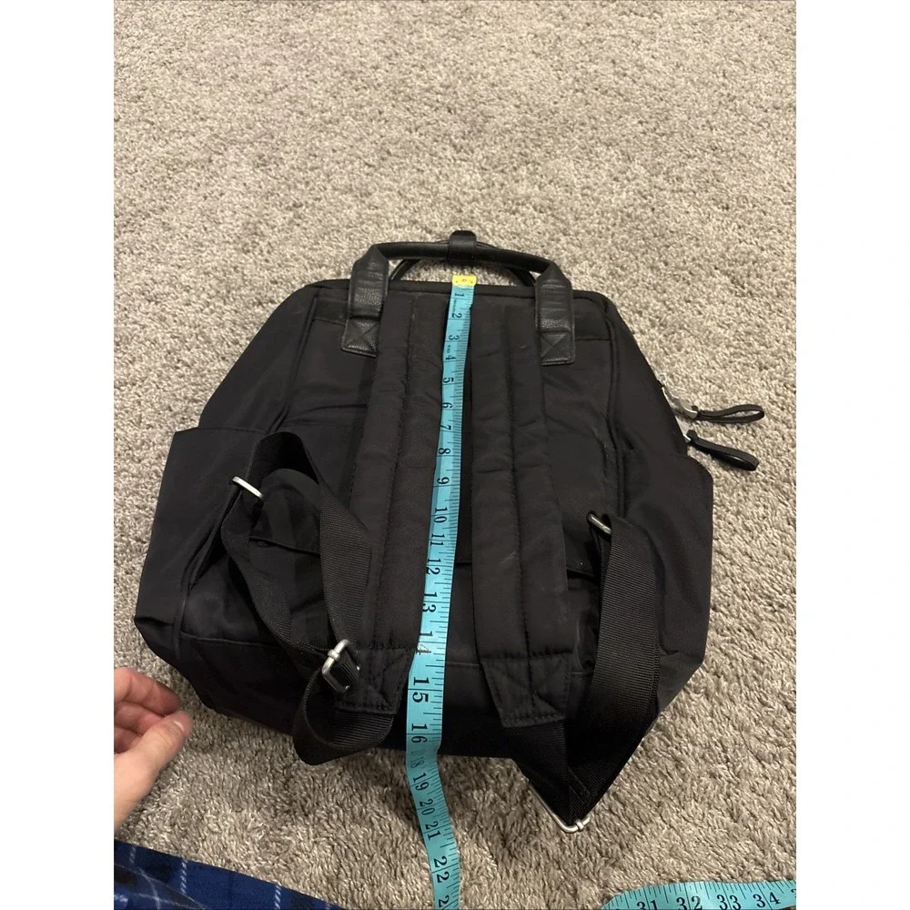 Baggallini Soho Backpack Women's Laptop Backpack Travel Bag Black Overnight
